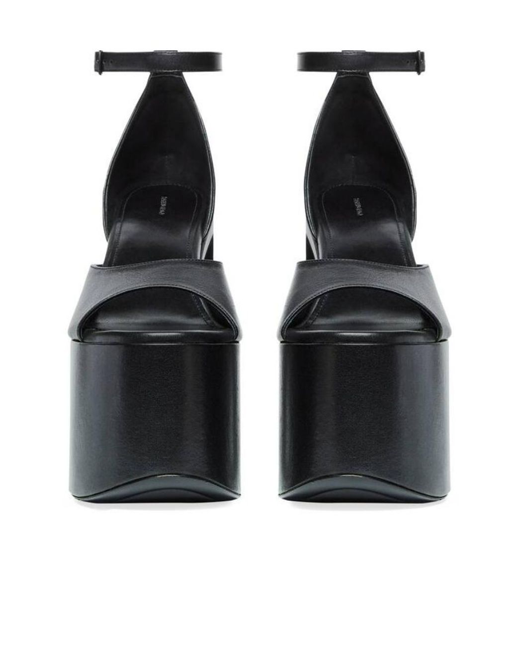 Balenciaga Black Stunning 16Cm High Platform Sandals