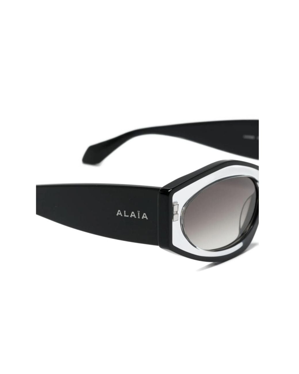 Alaïa White Full Frame Sunglasses
