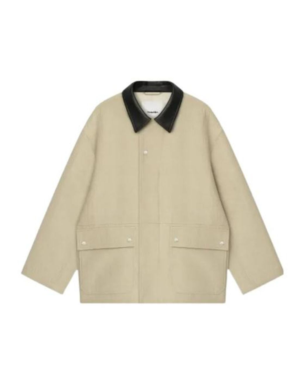 Nanushka Natural Melesio Jacket