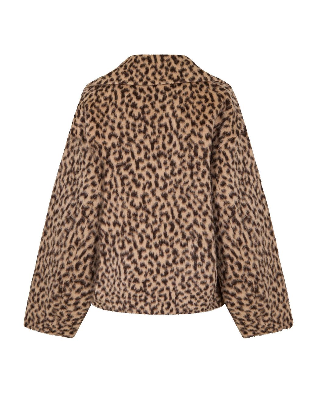 Weekend by Maxmara Brown Leopard Print Coat