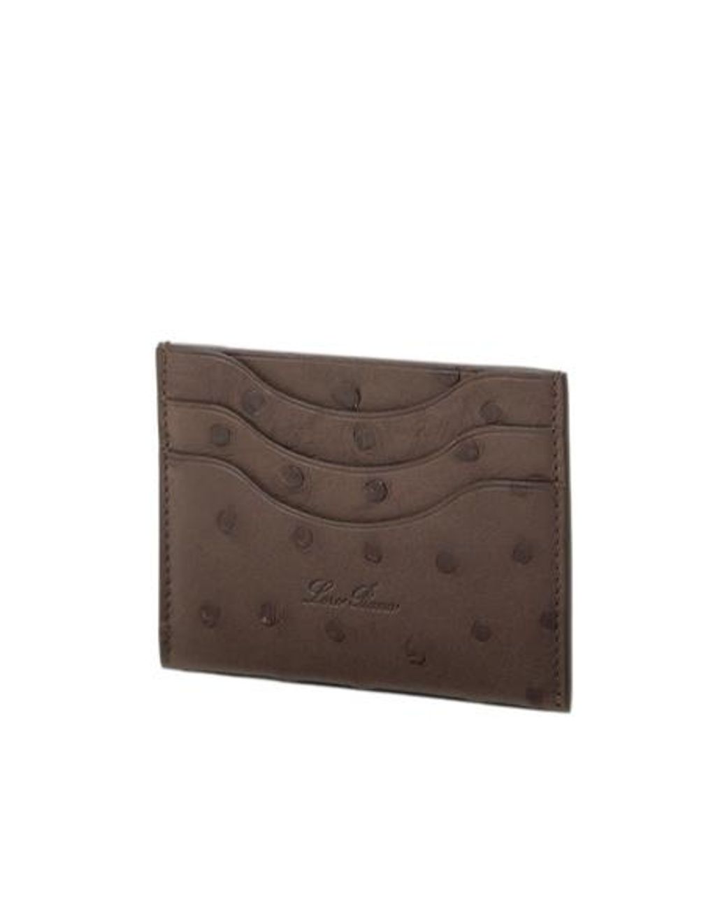 Loro Piana Brown Extra Cardholder for men