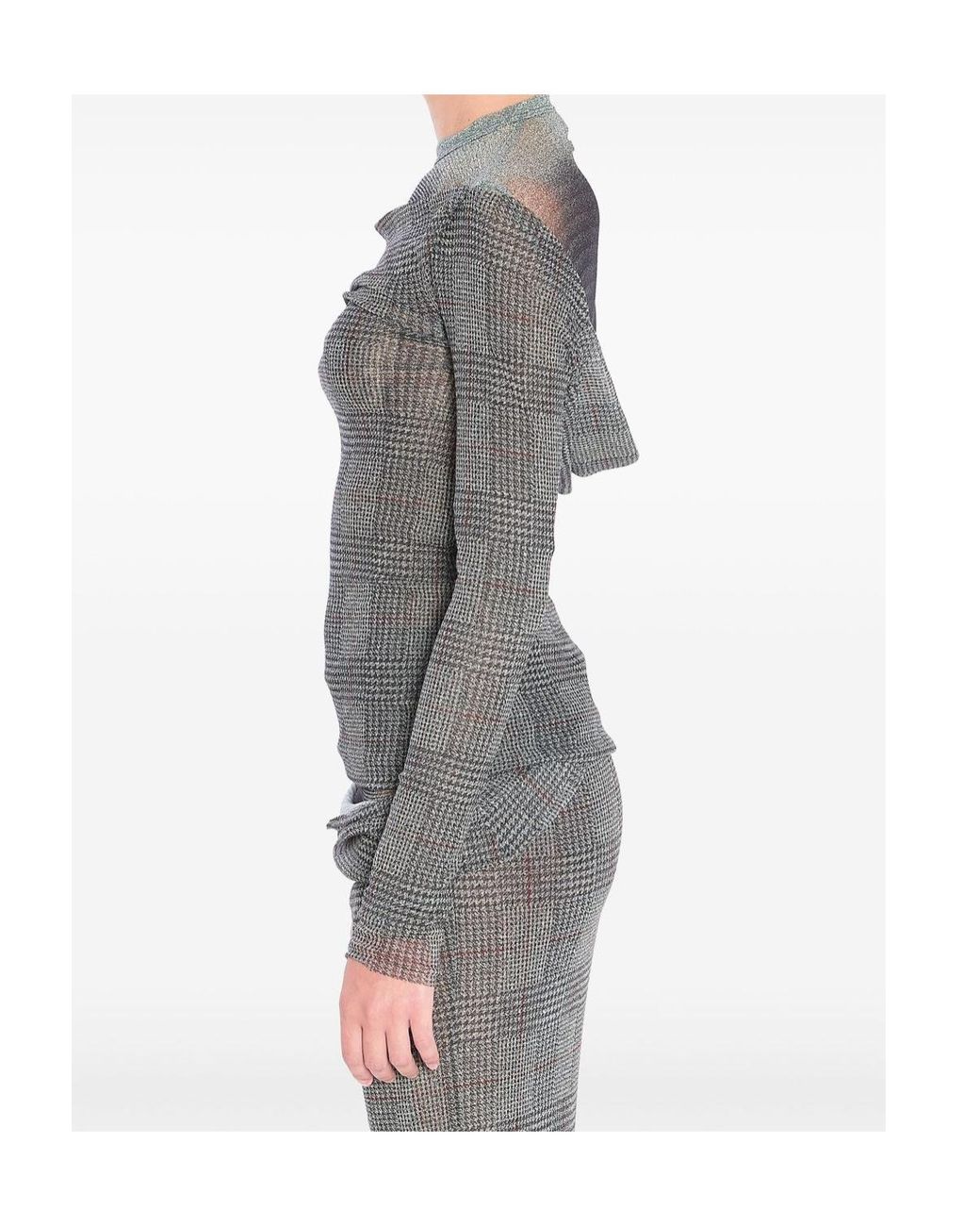Jean Paul Gaultier Gray Long-Sleeved Tops