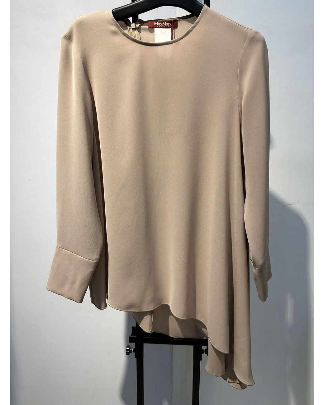 Max Mara Natural Long Sleeved T-Shirt