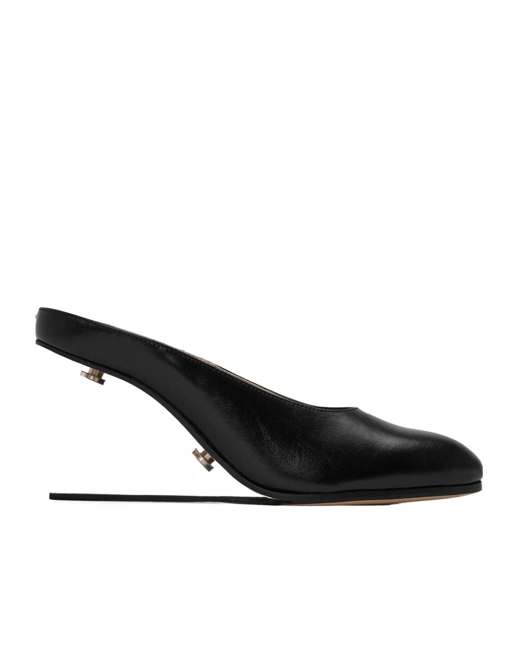 Christian Louboutin Novelty Heel Mule in Black | Lyst