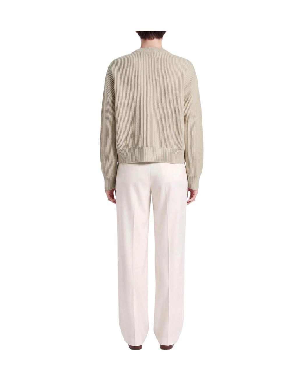 Brunello Cucinelli Natural Sand Cardigan Virgin Wool, Cashmere, Silk