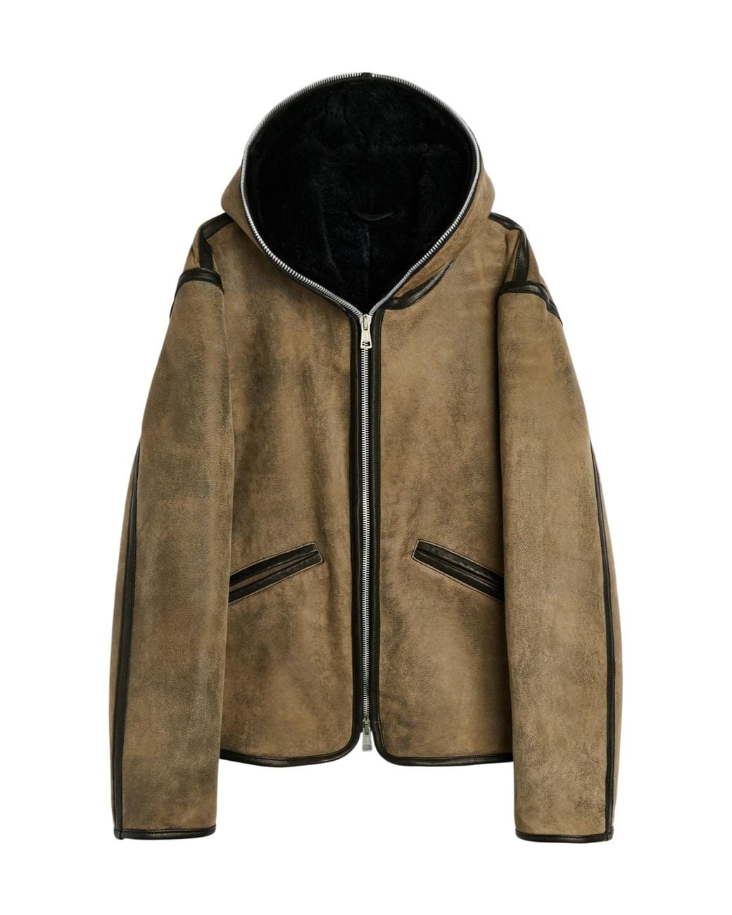 Our Legacy Brown Full Zip Jacket for men