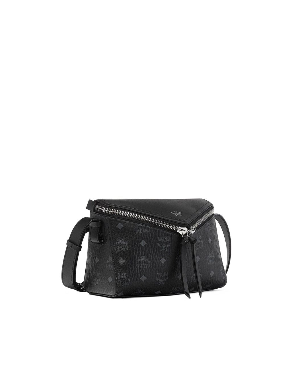MCM Black Diamant 3D Shoulder Bag