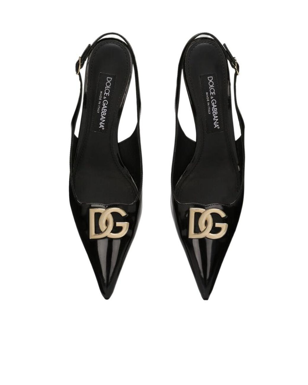 Dolce & Gabbana Black Slack-Heels
