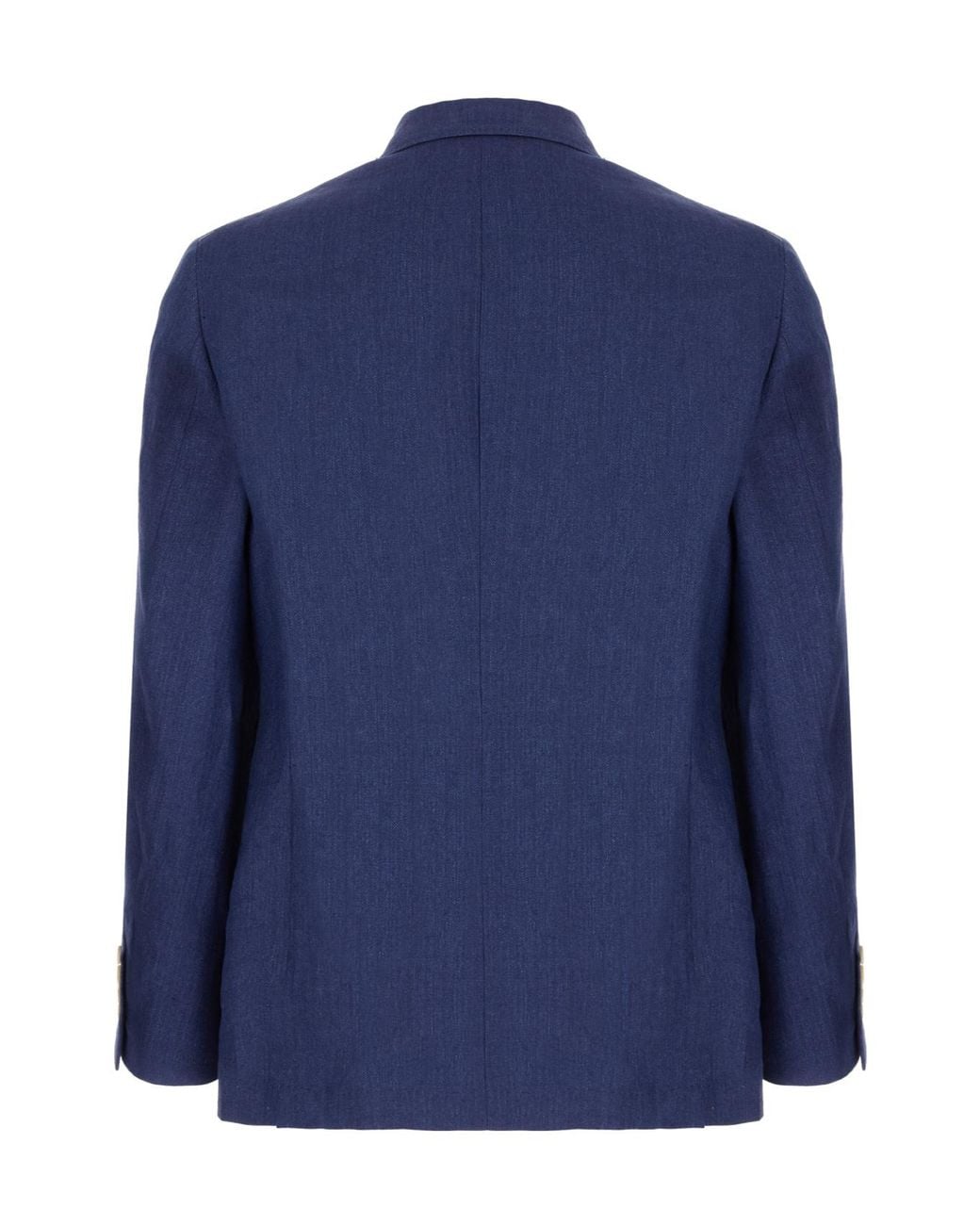 Brunello Cucinelli Blue Cavallo Blazer for men