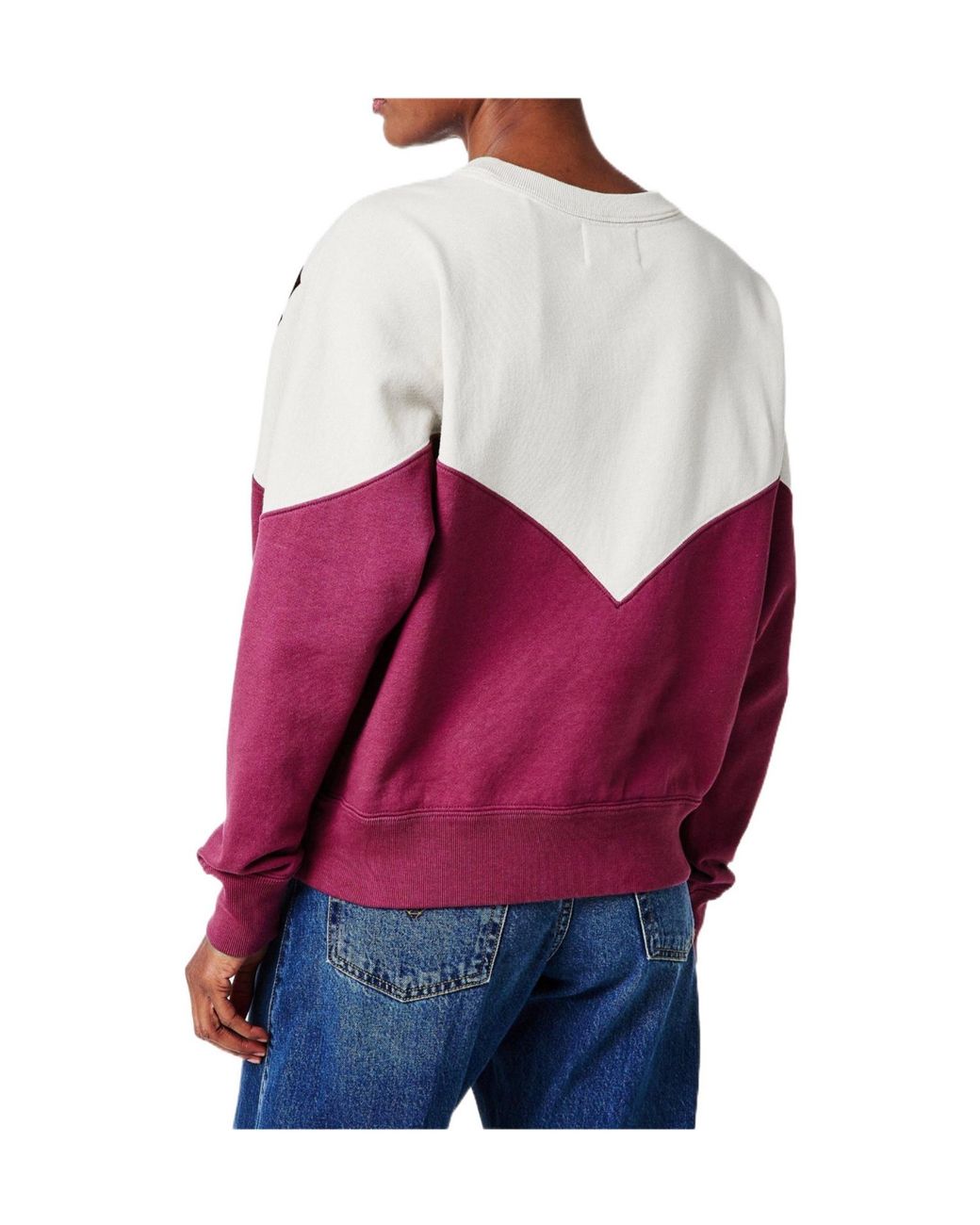Isabel Marant Pink Crew-Neck Knit Sweater