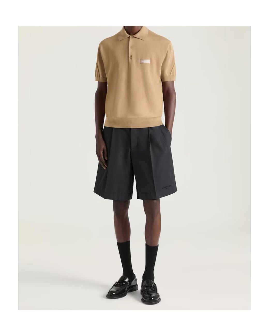 Givenchy Natural Couture Seam Polo for men