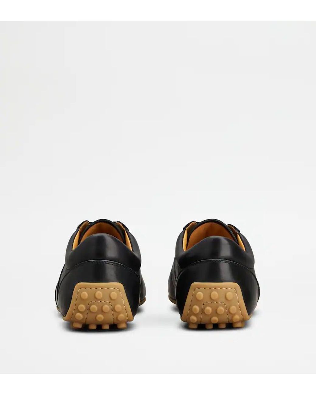 Tod's Black Lace-Up Sneakers for men