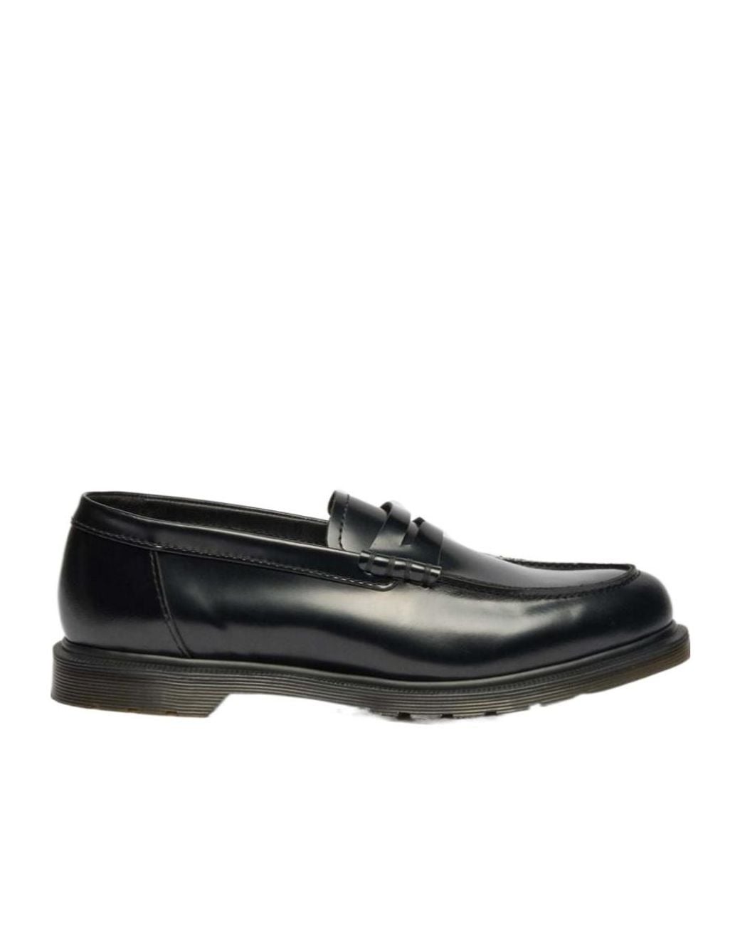 Dr. Martens Black Mayfare Penny Loafers for men