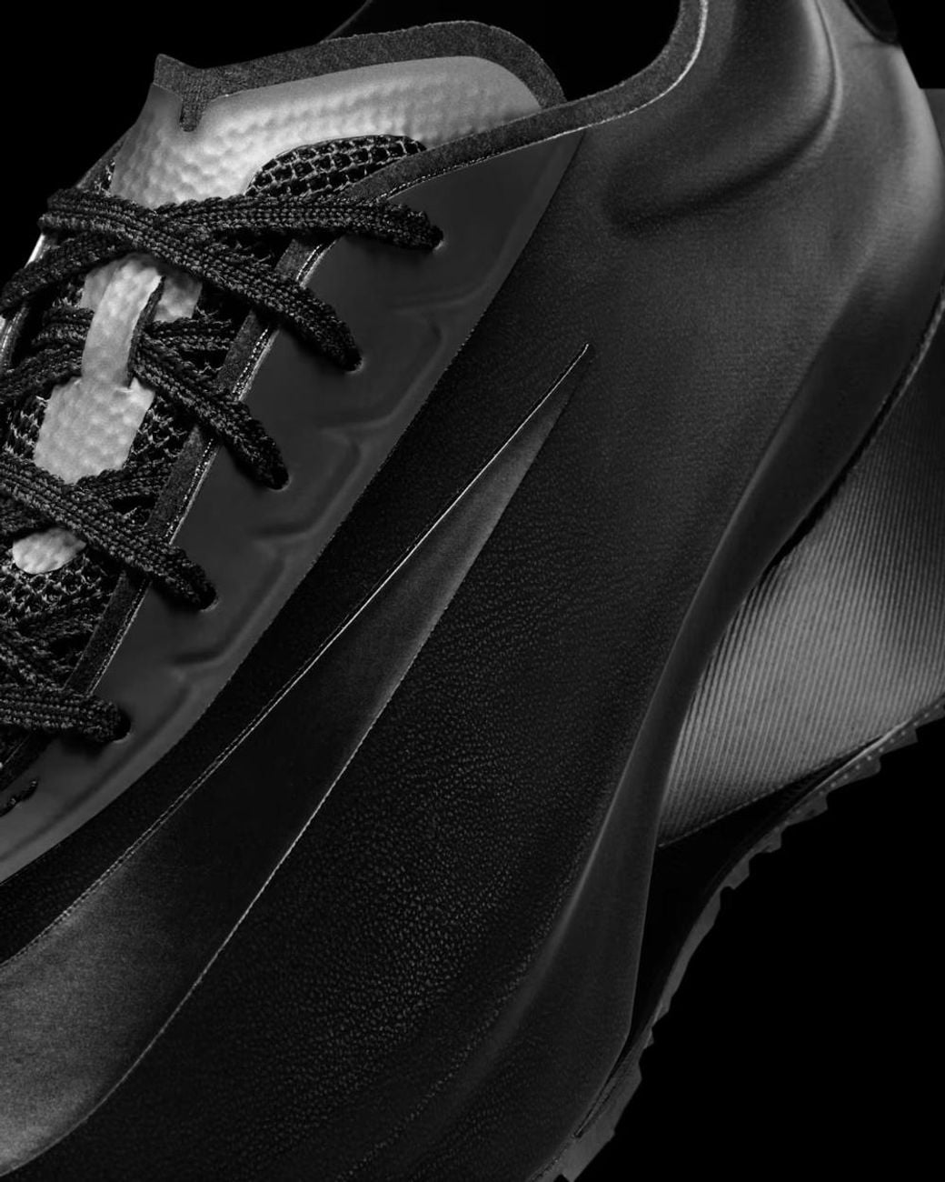 Nike Black First Sight Lace-Up Sneakers