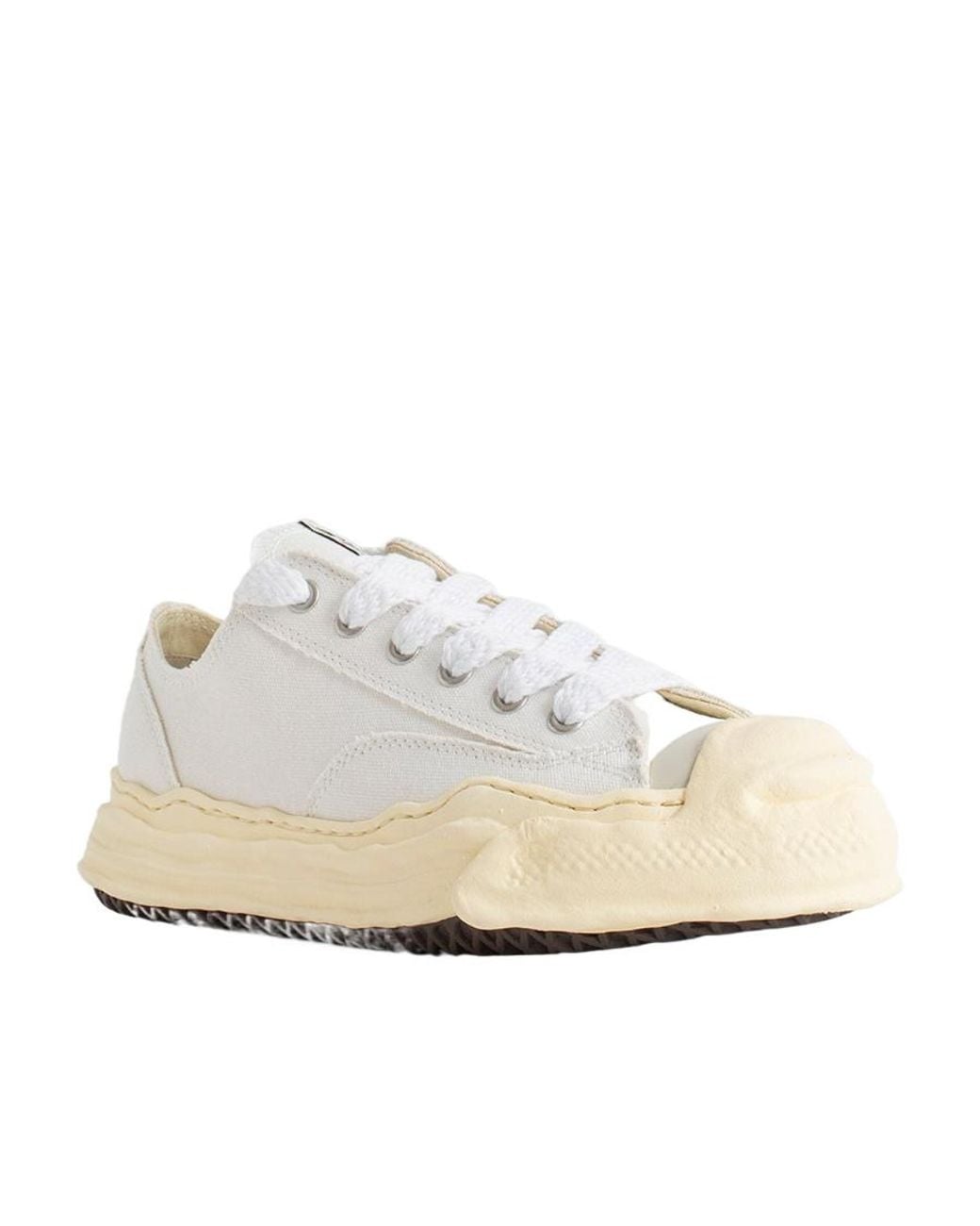 Maison Mihara Yasuhiro White Hank Lace-Up Sneakers for men