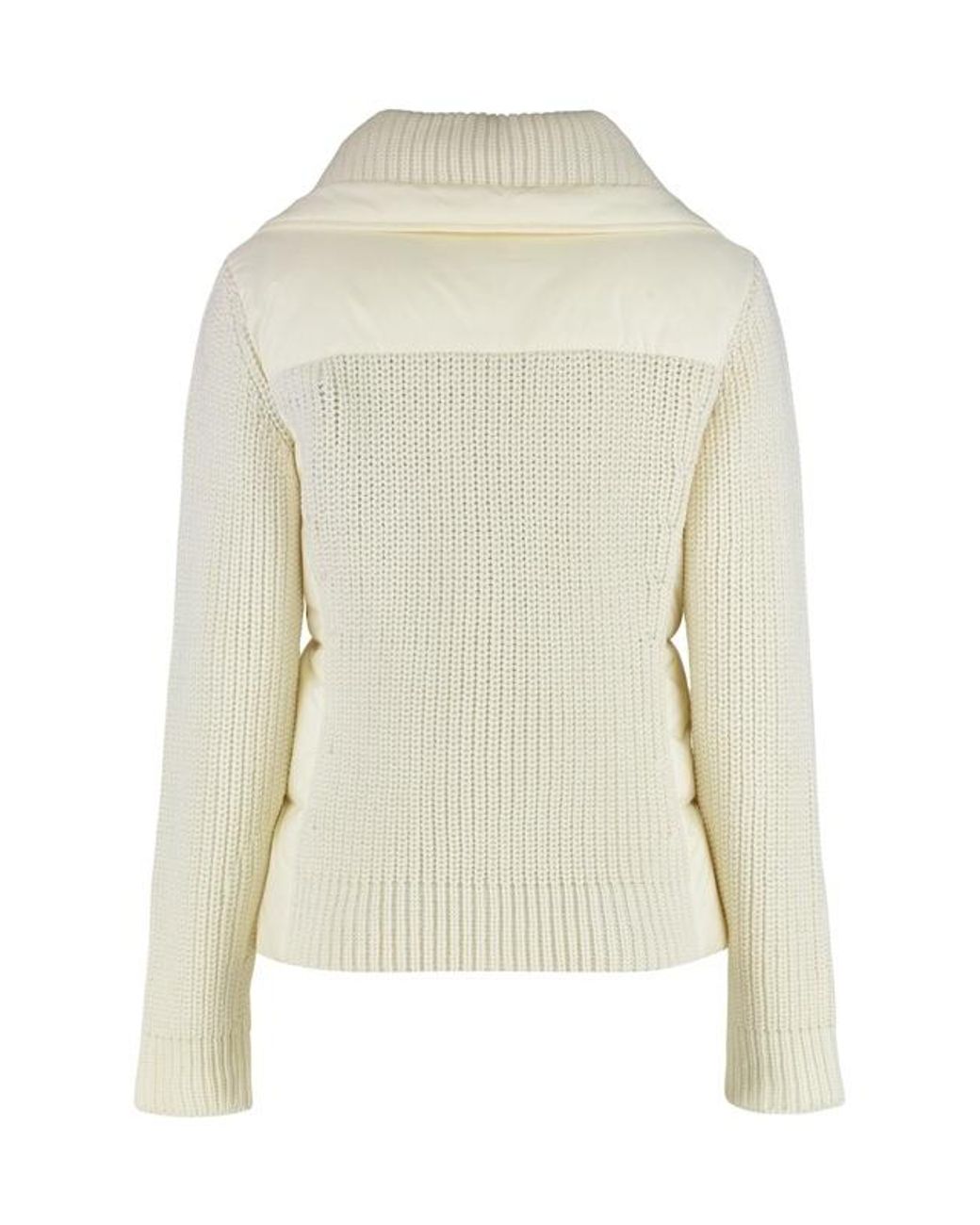 Moncler Natural Grenoble Panelled Zipped Jacket