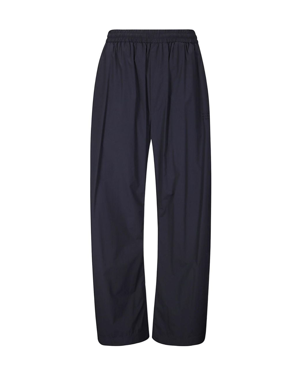 MM6 by Maison Margiela Blue Logo-Embroidered Drawstring Trousers