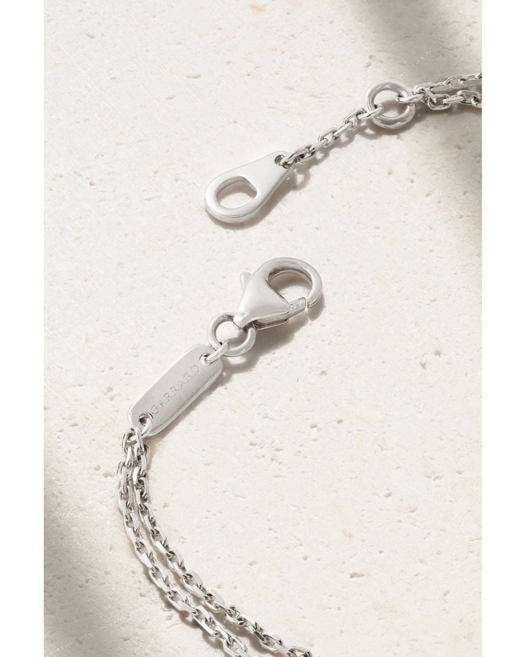 Garrard Metallic 18-Karat Multi-Stone Bracelet