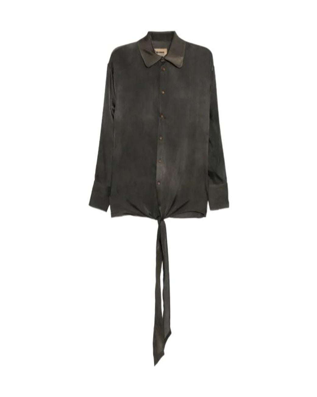 Uma Wang Black Tubby Shirt
