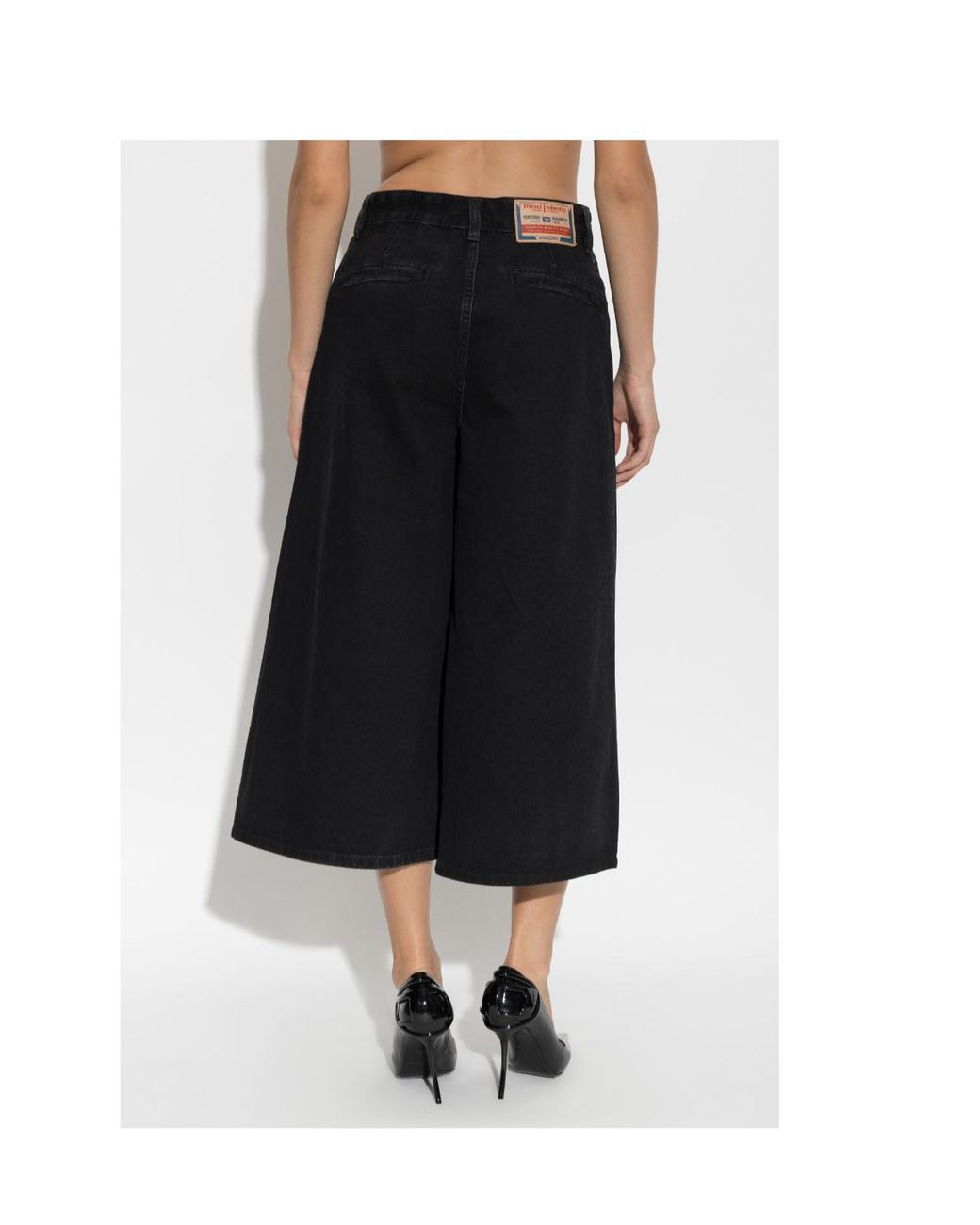 DIESEL Black De Orde Wide-Leg Jeans