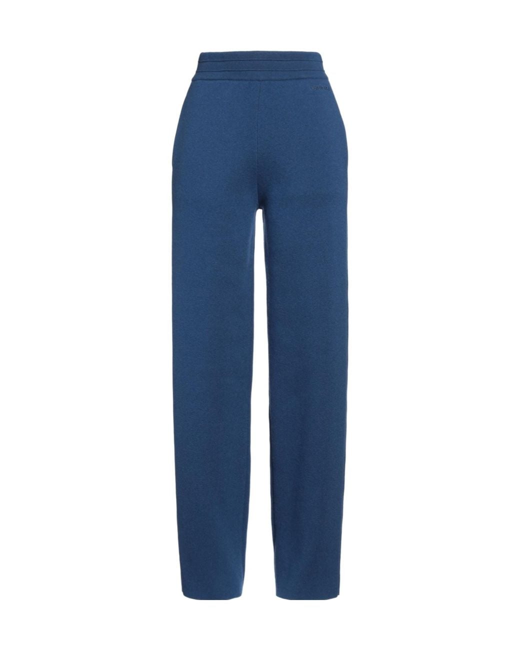 Burberry Blue Loose Knit Pants