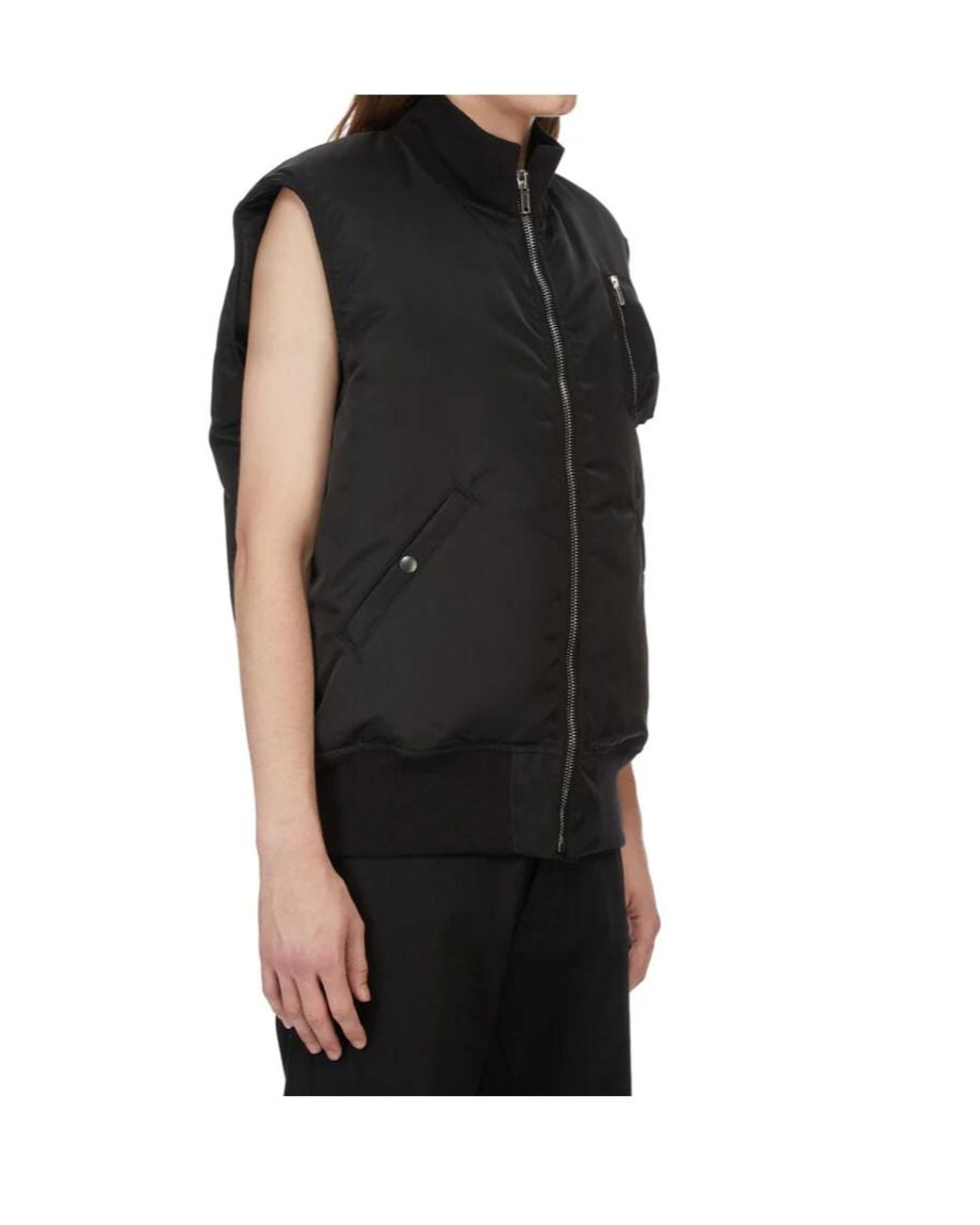 Rick Owens Black Temple Sl Tankers Bomber Jacket for men
