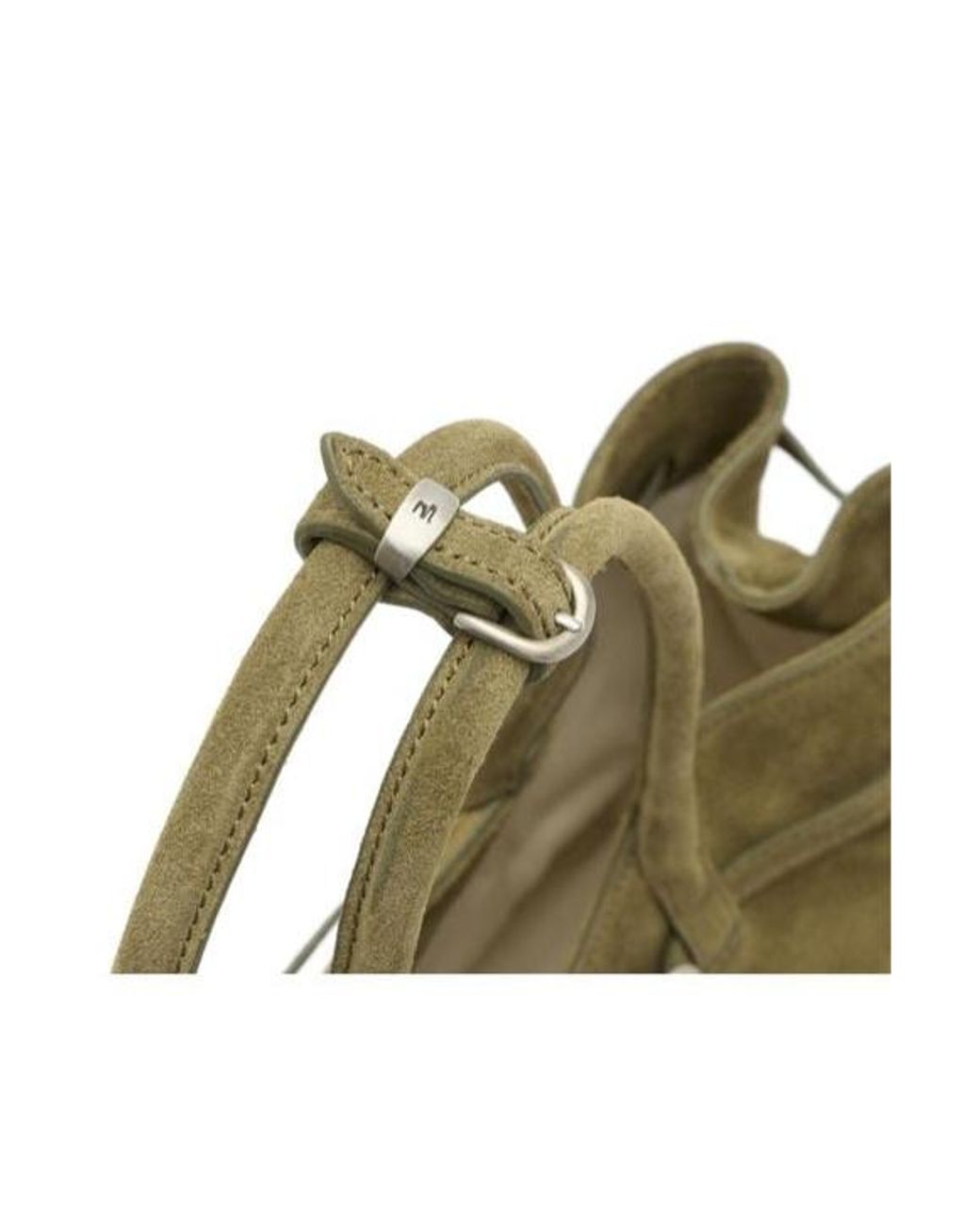 MARGE SHERWOOD Green Double-Handle Handbag