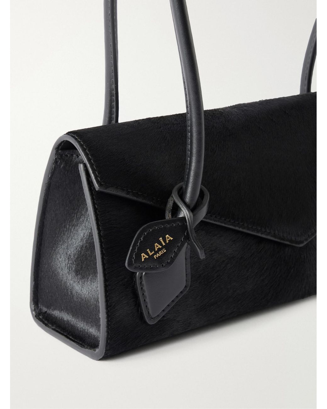 Alaïa Black Alaïa Le Teckel Flap Small Bag