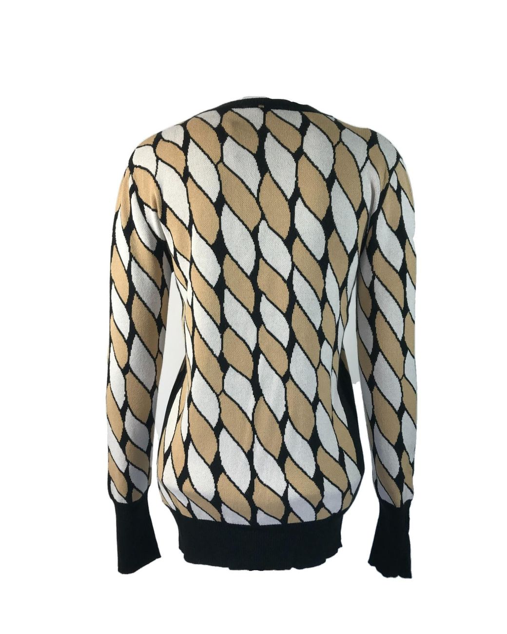 Weekend by Maxmara Multicolor Long-Sleeve Knitted Pullover