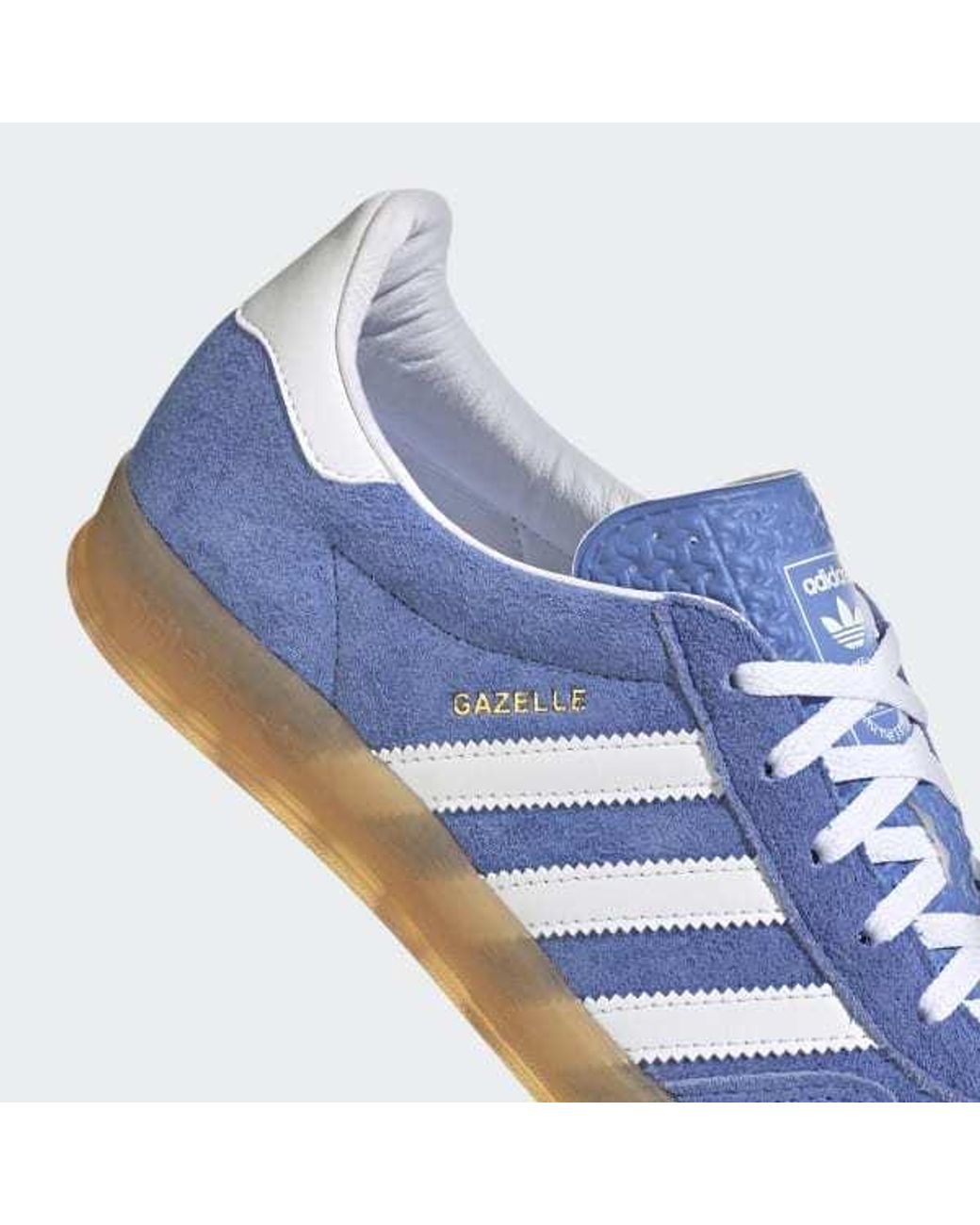 Adidas Originals Blue Gazelle Indoor Low-Top Sneakers
