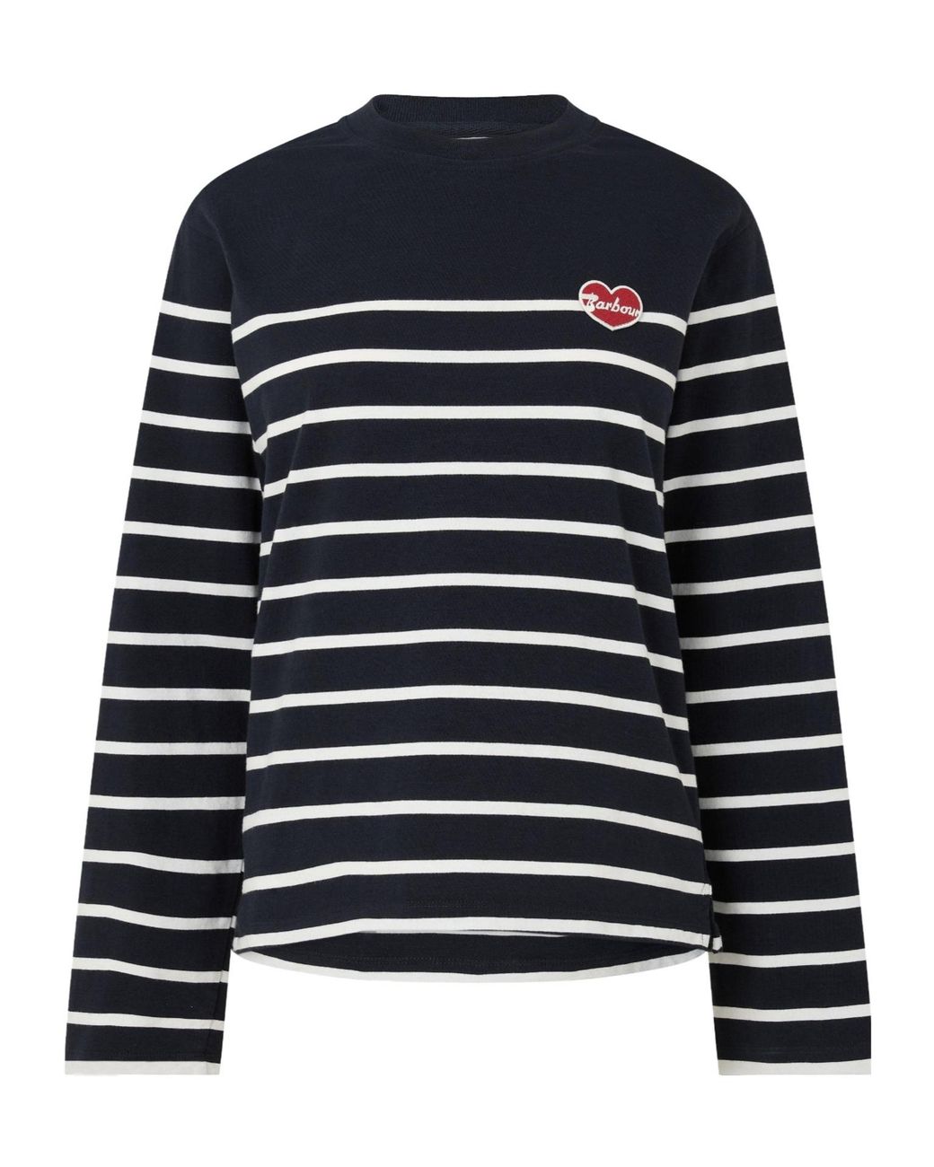Barbour Blue Striped Long-Sleeve Tee