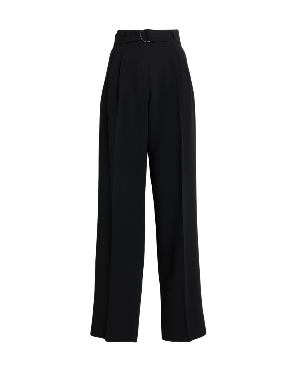 Max Mara Black Straight-Leg Trousers
