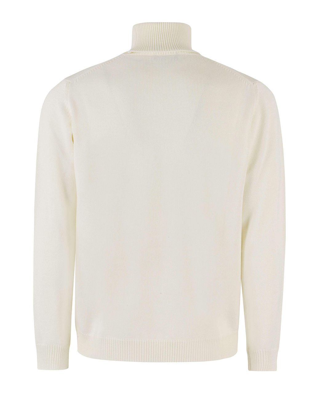 Roberto Collina White Turtleneck Sweater for men