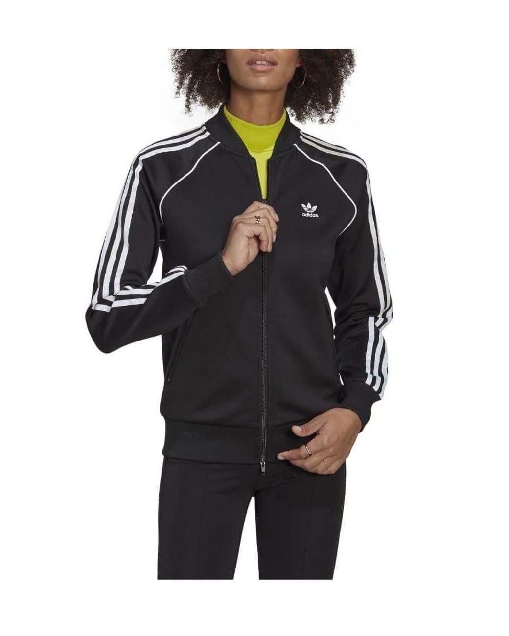 Adidas Originals Black Standcollar Track Jacket