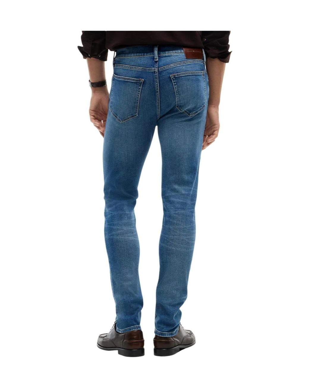 Tommy Hilfiger Blue Belt-Loop Jeans for men
