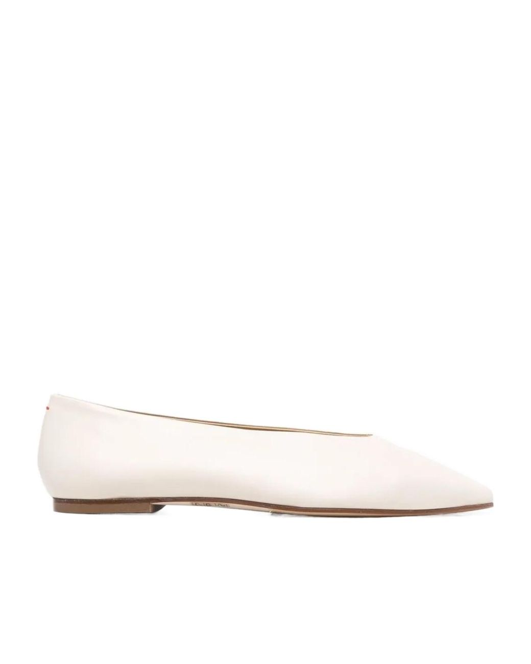 Aeyde Natural Slip-On Ballerina Shoes