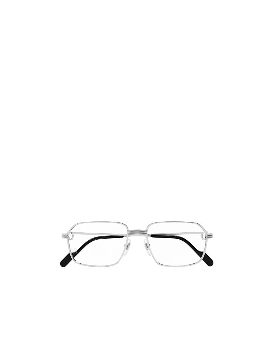Cartier Multicolor Geometric Frame Glasses for men