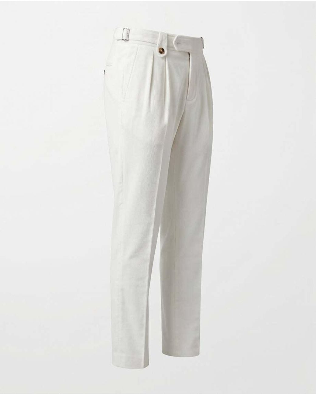 Brunello Cucinelli Gray Casual Trousers With Belt Loops for men