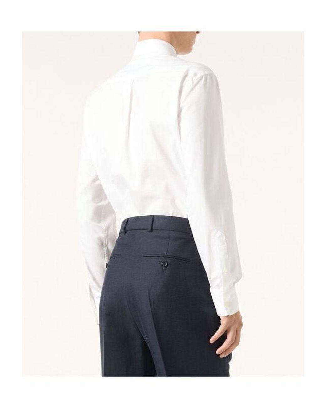 Loro Piana White Elia Shirt for men