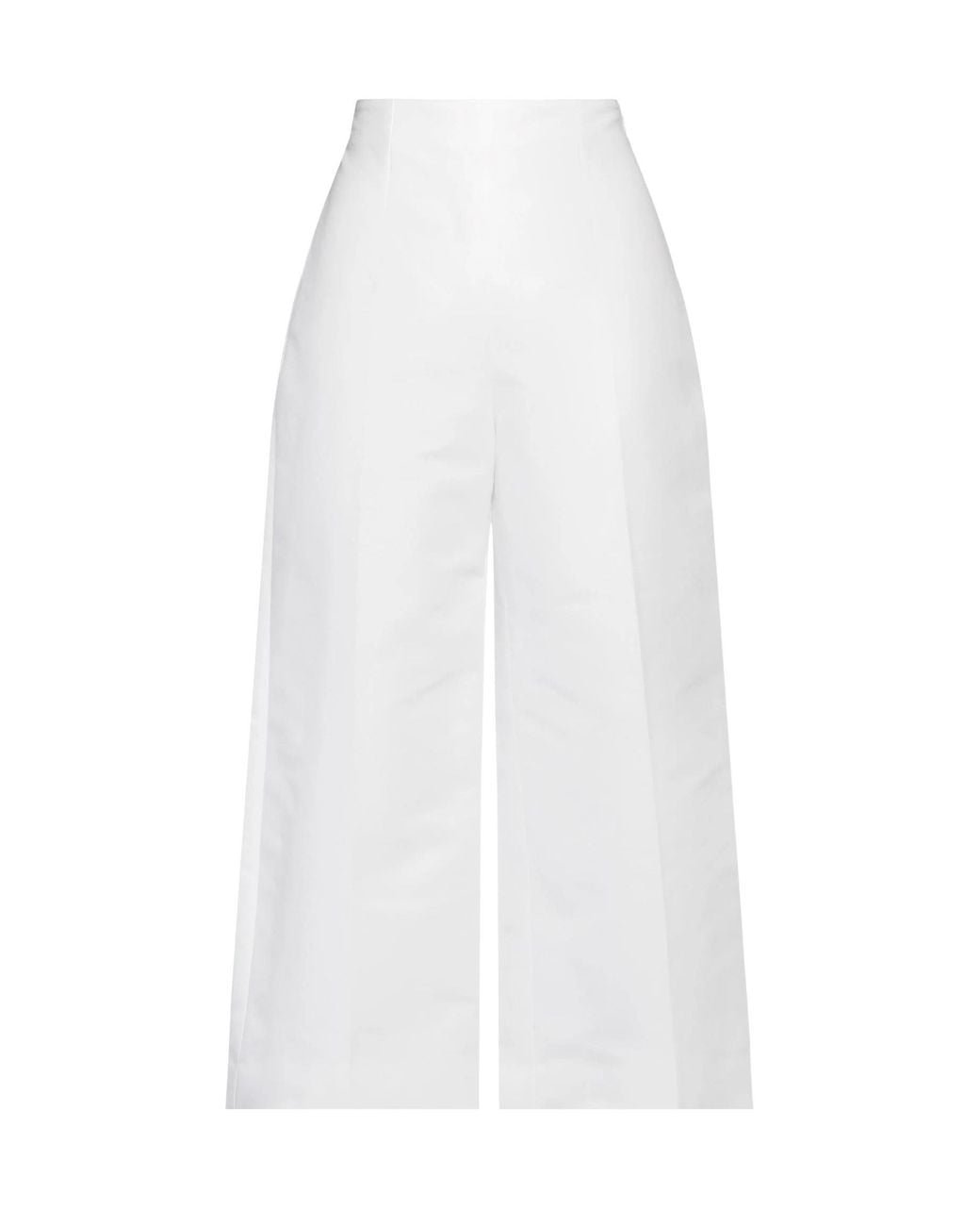 Marni White Casual Trousers