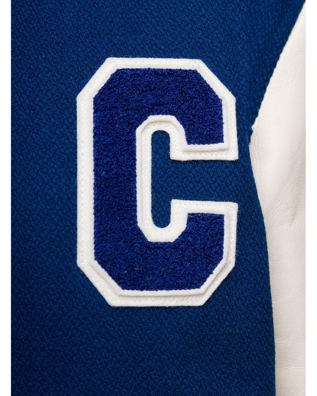 Céline Blue Varsity Jacket