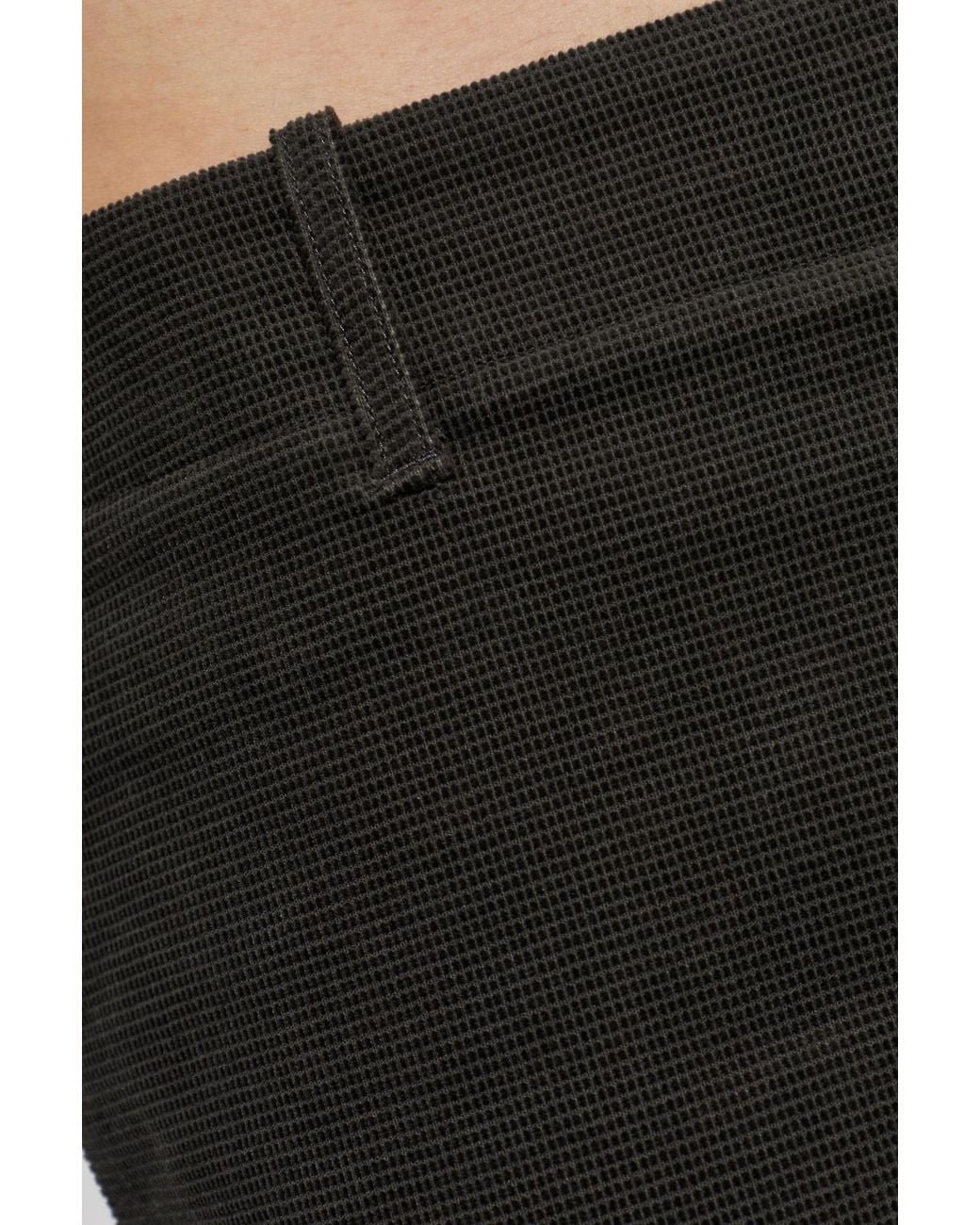 Post Archive Faction PAF Black Casual Trousers With Belt Loops for men
