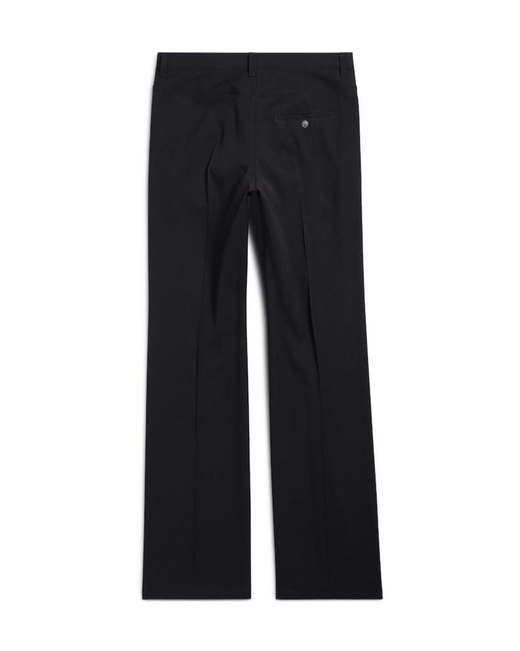 Balenciaga Black Straight Fit Tailored Pants for men