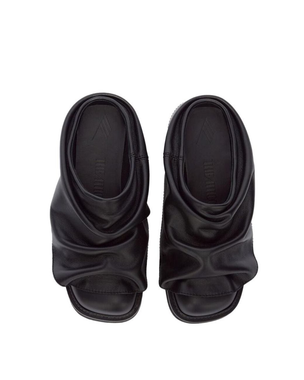 The Attico Black The Mini Robin Sabot Shoes