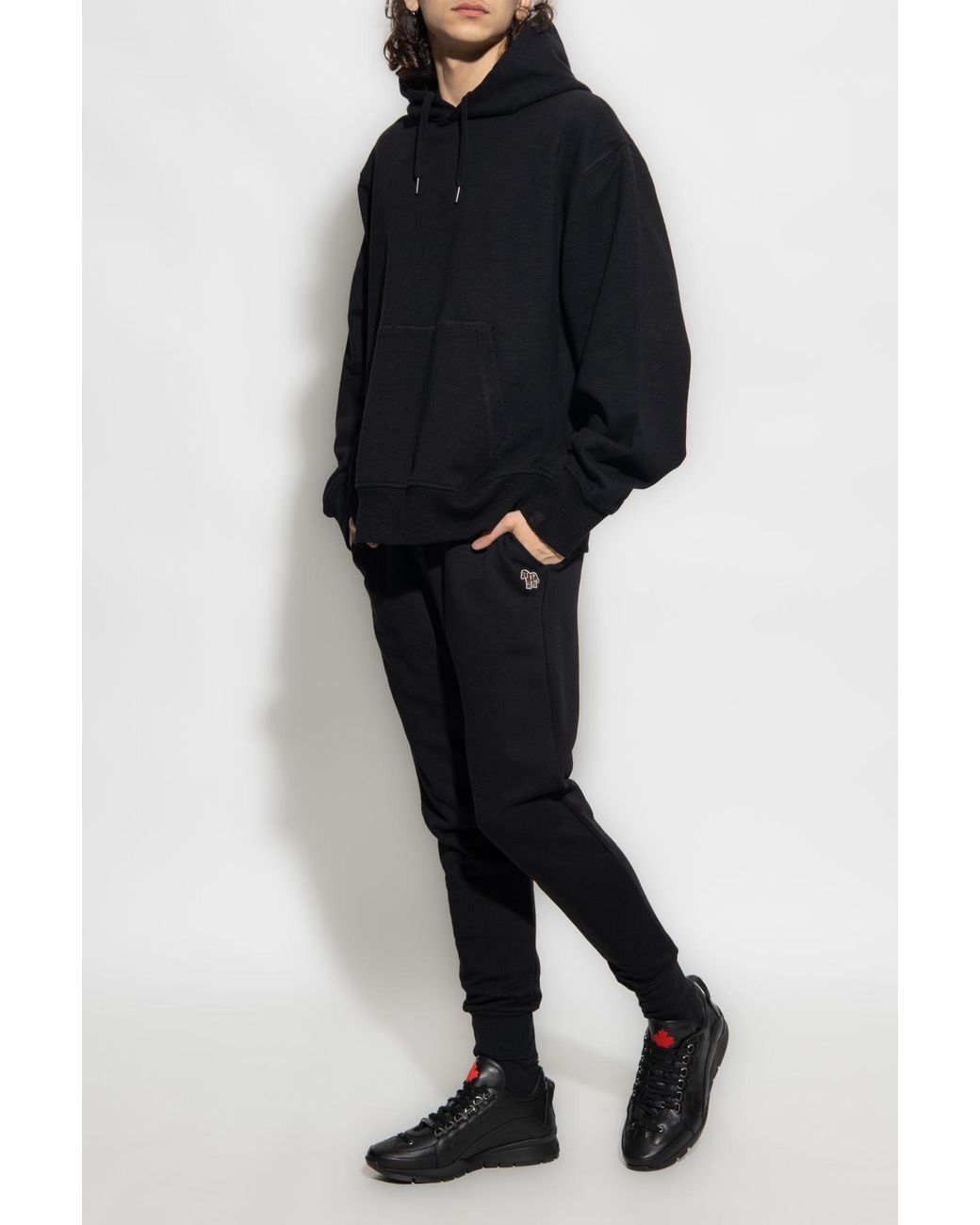 Paul Smith Blue Ps Paul Smith ゼブラパッチ ドローストリング ジョギングパンツ for men