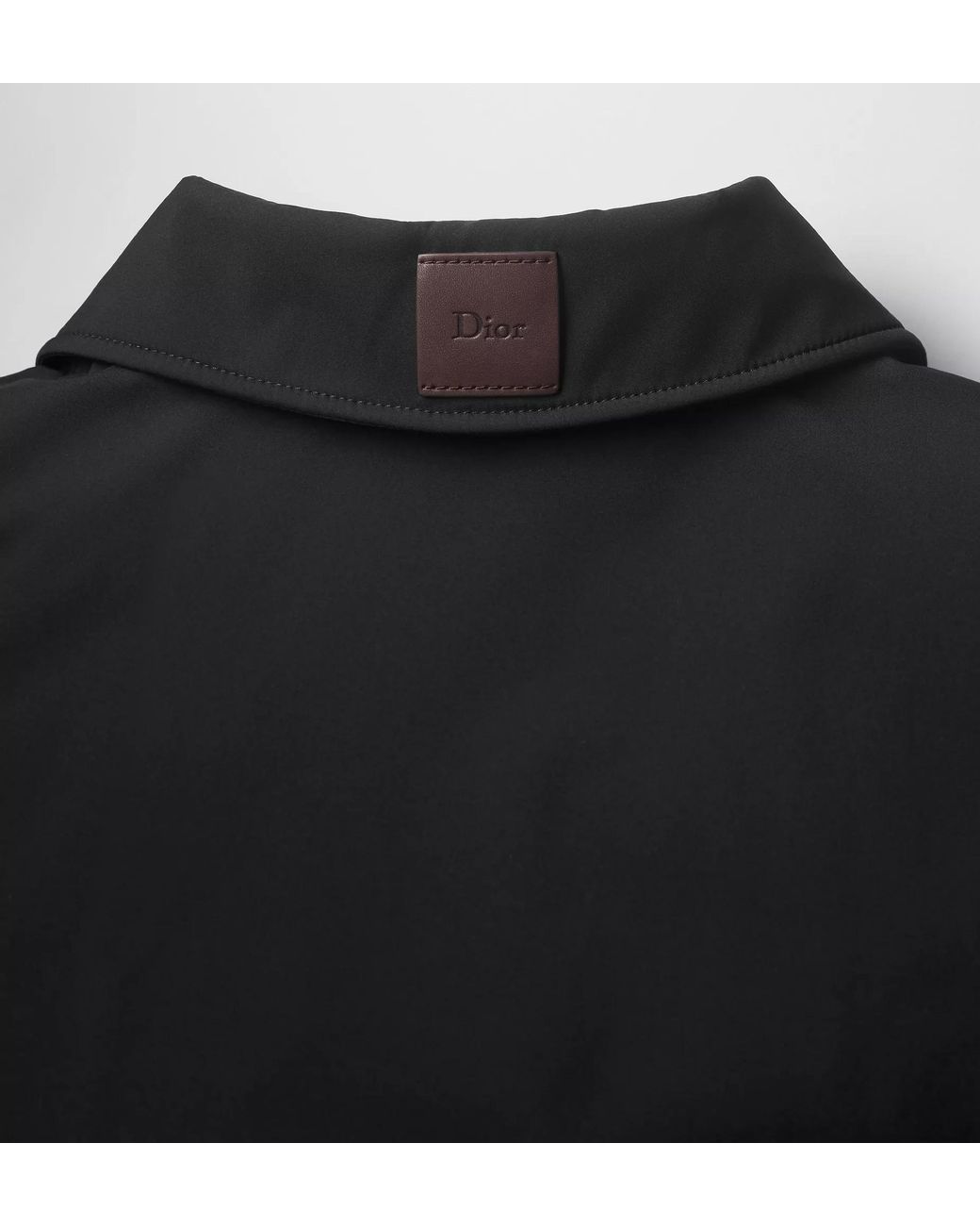 Dior Black Long-Sleeved Down Jacket for men
