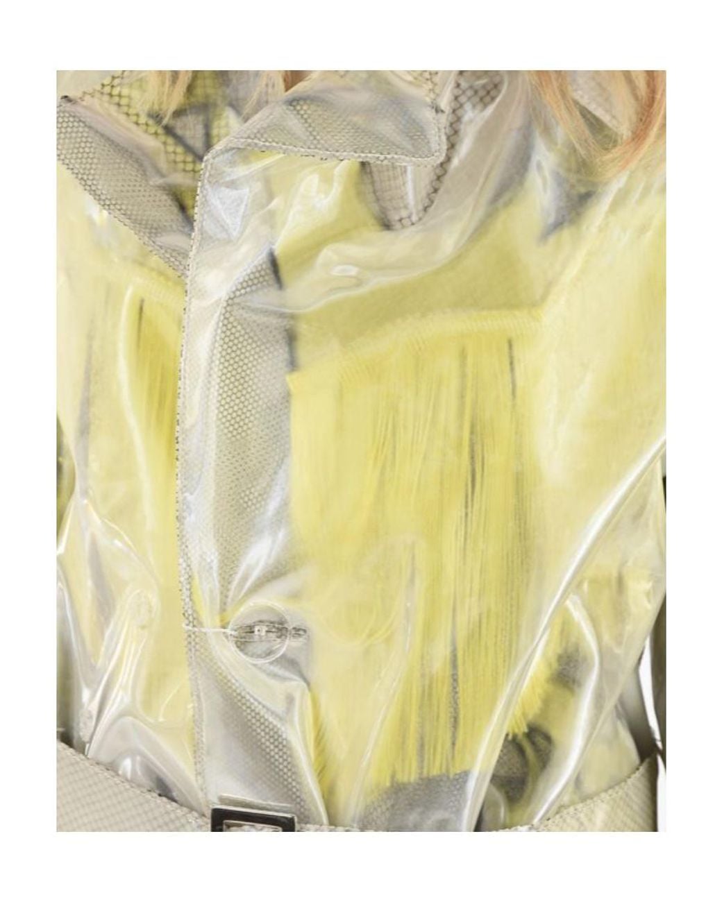 Maison Margiela White Belted Jacket