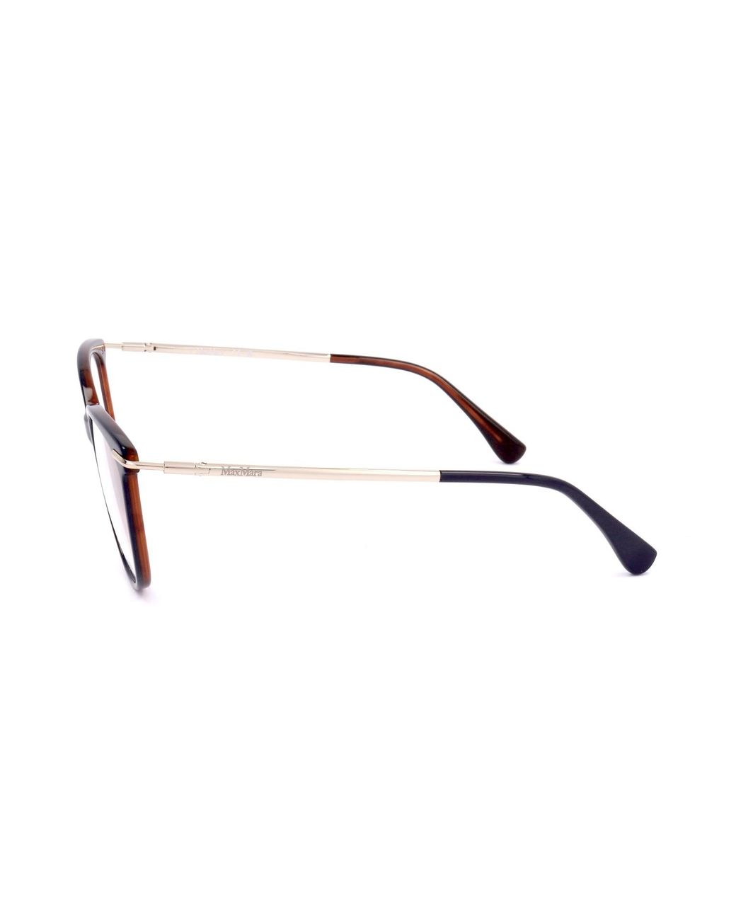 Max Mara Black Square Frame Glasses