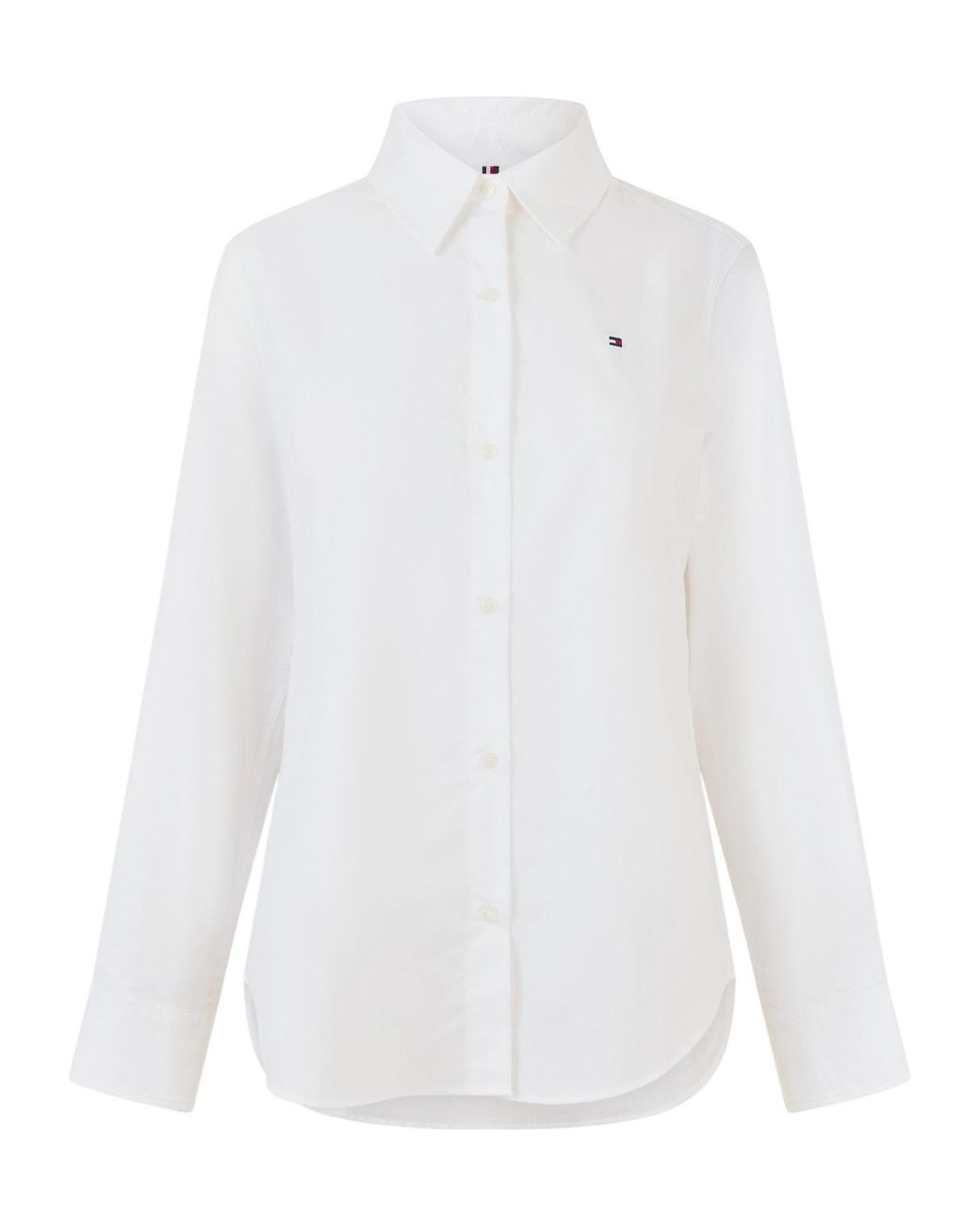 Tommy Hilfiger White Minimalist Shirt