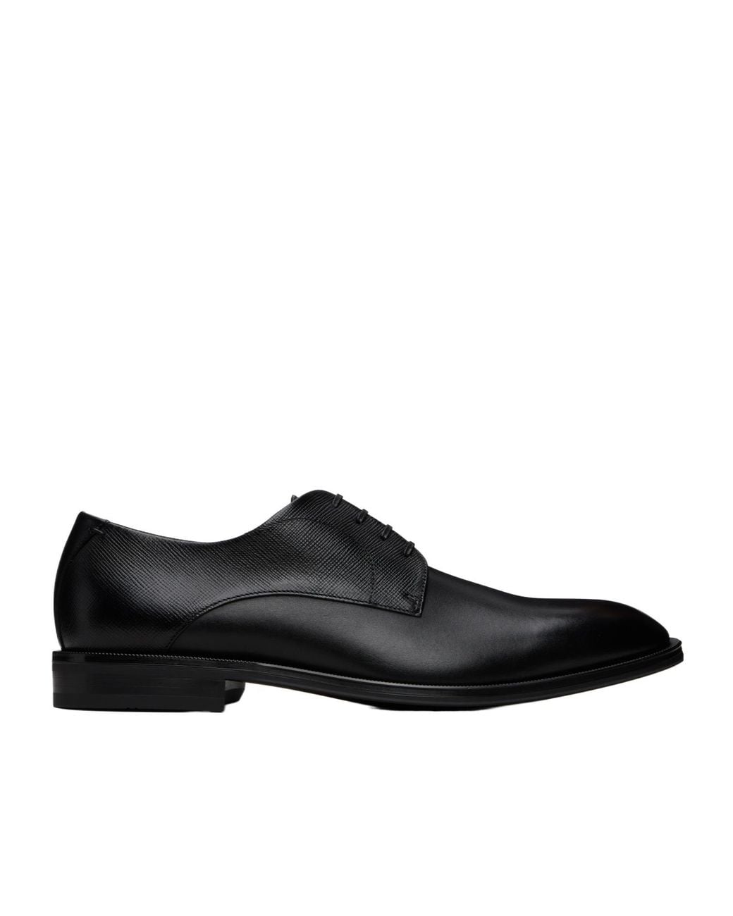 Boss Black Lace-Up Derby Shoes for men